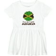 thumbnail image 3 of Inktastic I'm So Cute, I Must Be Jamaican Jamaica Flag Sunflower Girls Baby Dress, 3 of 5