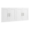 thumbnail image 1 of Hampton Heights 4 Door Set for 60W Bookshelf in White - Engineered Wood, 1 of 6