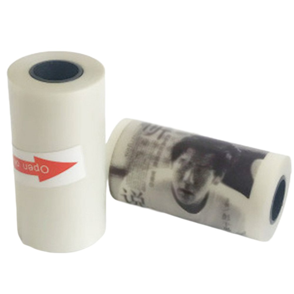 YellowDell Adhesive Transparent Thermal Paper Thermal Sticker Paper For
