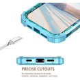thumbnail image 5 of Rancase Compatible with iPhone 15 Plus Case,Heavy Duty Shockproof 3 in 1 Protection Hard Plastic+Silicone Rubber Hybrid Full-Body Drop Protective Case for Apple iPhone 15 Plus,PowderBlue, 5 of 7