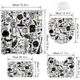 thumbnail image 2 of 4Pcs Halloween Hocus Pocus Witch Shower Curtain Sets with Bath Mat Rug,U-Shape Mat,Toilet Lid Cover and 12 Hooks,Home Bathroom Decor Accessories, 2 of 9