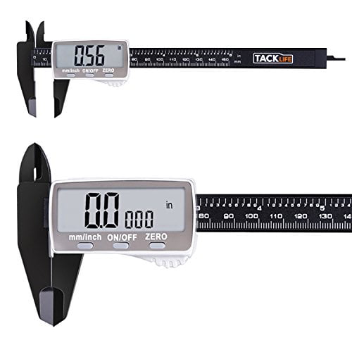 Digital Caliper 6 Inch with LCD Display Inch/Fractions/Millimeter Conversion 