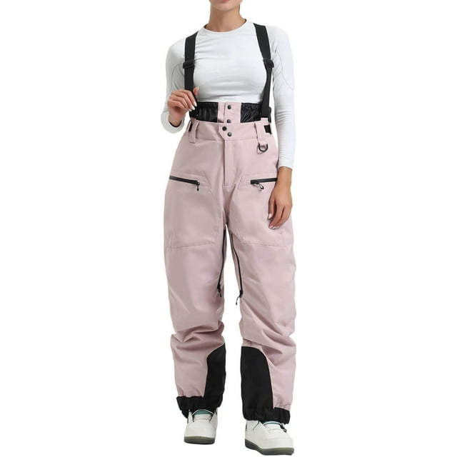 JMYHOAM Combinaisons pour Femmes Combinaisons Colorées Extérieures Chaudes Combinaisons de Ski Vestes Combinaisons d'Hiver