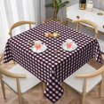 thumbnail image 6 of Square Tablecloth 52 x 52 Inch, Red Blue Plaid Tablecloth Square Durable Table Cover Decorative Tablecloths for Dining, Party, Buffet, Wedding, 6 of 8