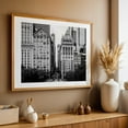 thumbnail image 5 of Monroe Street B&W - Chicago Illinois Photography Unframed Wall Art Print 8 x 12 inches, 5 of 7