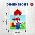 thumbnail image 3 of Toalla con capucha Poncho Franco Super Mario Official Nintendo, 3 of 6