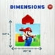 thumbnail image 3 of Toalla con capucha Poncho Franco Super Mario Official Nintendo, 3 of 6