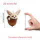 thumbnail image 4 of Adornos navideños, adornos navideños, regalos navideños, decoración de animales del bosque de 10 cm, colgante para árbol de Navidad, regalo navideño., 4 of 6