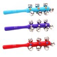 thumbnail image 1 of 3pcs Baby Kids Toys Jingle Bell Christmas Hand Jingle Bells Children Musical Instrument Random Color, 1 of 4