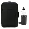 thumbnail image 2 of Backpack, Compression Backpack Large Capacity Multifunctional Suitcase Strap Sponge Shoulder Straps Watertight Expandable  for 17.3 Inch Laptop, 2 of 7