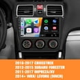 thumbnail image 2 of AWESAFE Android 12 Car Stereo for Subaru Forester WRX Impreza 2015-2018 9 Inch 2+32G Head Unit Compatible with Harman Kardon System CarPlay Android Auto GPS WiFi Bluetooth SWC FM AM RDS DSP, 2 of 7