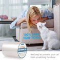 thumbnail image 3 of kurtrusly Sofa Scratching Guard PVC Pet Sofa Tape Removable Door Furniture Protector Sticker, 6.3cm x 10m, 3 of 5