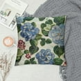 thumbnail image 2 of Nawypu Spring Floral Pillow Covers  Blue Hydrangea Flower Throw Pillow Covers Decoration,Summer Holiday Decor Pillowcase Rustic Farmhouse Cushion Case for Home Sofa Couch Outdoor, 2 of 5
