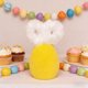 thumbnail image 4 of Decoraciones de Primavera para el Hogar de Peluche Conejo Oreja Huevo Ornamento 15x8.5x8.5cm para la Decoración de la Fiesta Del Hogar, 4 of 8