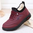 thumbnail image 3 of Womens Winter Snow Boots Wide Toe Box Warm Hiking Non Slip Shoes Fuzzy Lined Lightweight Casual Outdoor Waterproof Booties, 3 of 9