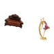 thumbnail image 5 of Sofá en miniatura para muñecas,Muebles de casa de muñecas,modelo de sofá europeo,decoración,Modelo de silla individual Mini Bench Chair sofá,Estatua de la bailarina,Estatua de bailarina, 5 of 8