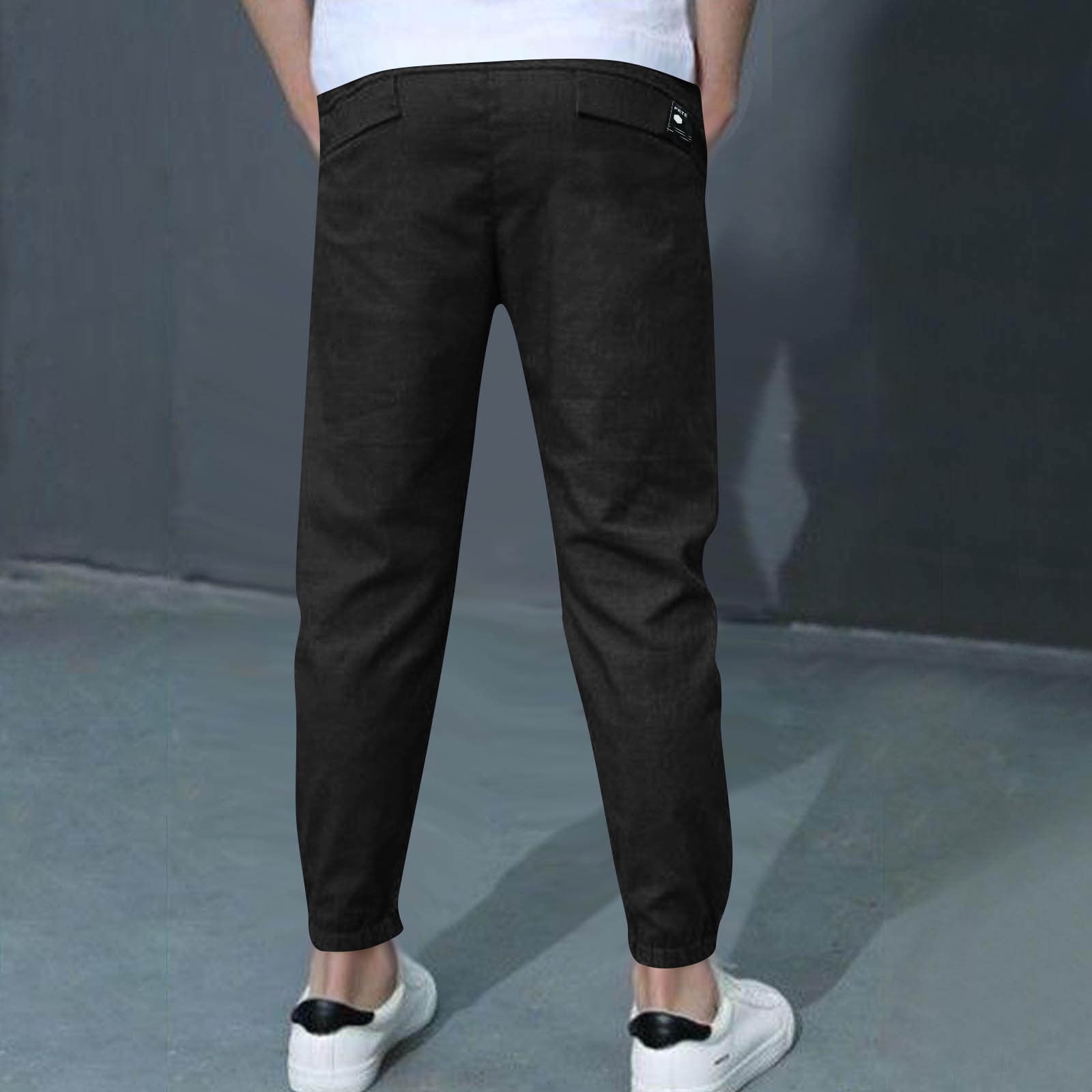 4-12 Years Boys' Baggy Sweatpants Straight Leg Open Bottom Casual – picture 6
