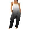 thumbnail image 1 of Pantalons Femmes Mode Été Décontractée Bretelles Sans Manches Combinaison Blanc S, 1 of 5