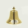 thumbnail image 6 of Nagina International, Brass Last Orders Bell Large 7inch / 180mm Large Brass Bell - Ships Bell, Pub Bell, Wall Mountable Bell - Ideal for Pubs & Home Bars, 6 of 6