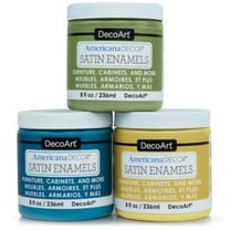 Decoart Americana Decor Satin Enamels 8oz Moss Grn