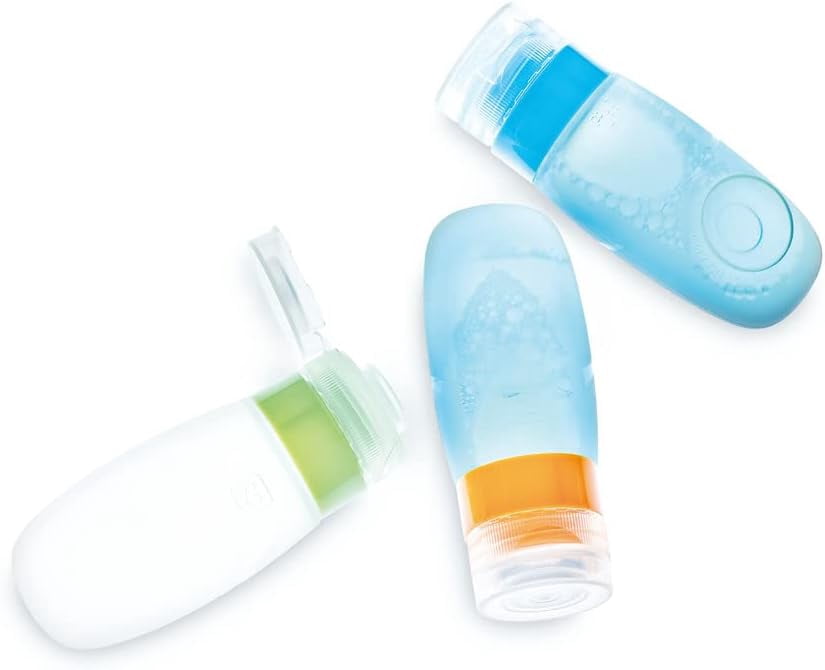 Go Travel Squeeze It Trio: Compact and Convenient Travel Bottle Set