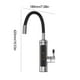 thumbnail image 3 of Calentador de agua eléctrico 3000W Grifo de calentamiento rápido para baño de cocina (enchufe de EE. UU.), 3 of 3