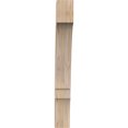 thumbnail image 2 of Ekena Millwork 3 1/2"W x 16"D x 28"H Balboa Smooth Knee Brace, Douglas Fir, 2 of 13