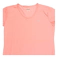 thumbnail image 3 of Playera Wilson para Mujer, con Cuello en V con Mangas Cortas Rosa Talla CH, 3 of 4