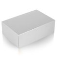thumbnail image 1 of Cajas de regalo NEWSNOW, 23 x 15 x 8 cm, 10 unidades, color plateado, 1 of 7