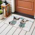 thumbnail image 3 of Area Rug 2x3ft, Cute Pet French Bulldog with Sweater Washable Rugs for Living Room Bedroom, Flag Balloon Celebration Soft Non-slip Area Rugs Rectangle Floor Carpet for Dining Room, 3 of 9