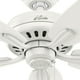 thumbnail image 4 of Ventilador de techo Hunter 53319 Newsome con cadena blanca de 132 cm, 4 of 8