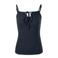 thumbnail image 5 of Womens Ribbed Knit Camis Multiple Ways Shoulder Straps Tank Tops Criss Cross Sleeveless Tees Fitted Shirts Basic Camisole Beach Holiday Outfits Summer 2025, 5 of 7