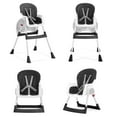 thumbnail image 3 of Dream On Me Portable 2-in-1 Table Talk Baby High Chair, Convertible, Compact and Light Weight, Black, 3 of 28