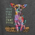 thumbnail image 2 of Dean Russo In My Mind Dog Lover Men's Graphic T-Shirt, Heather Black, 5X-Large, 2 of 6