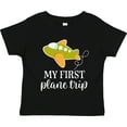 thumbnail image 3 of Inktastic My First Plane Trip Airplane Travel Boys or Girls Toddler T-Shirt, 3 of 5