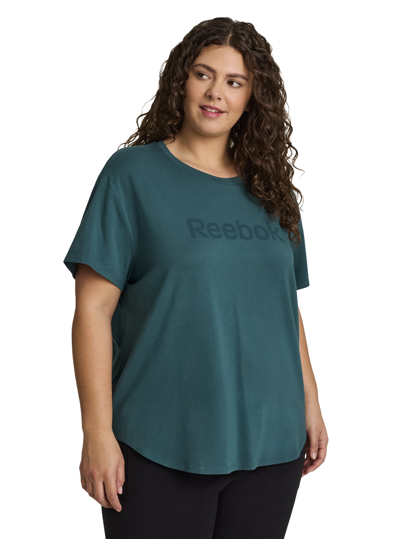 Reebok Women's Identity Short Sleeve Tee, Sizes XS-4X