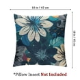 thumbnail image 4 of nygtbtfer Decorative Throw Pillow Covers Set of 2 Pillow Covers Pillow Covers for Sofa Throw Pillow Cover Flower Pillowcase White, 4 of 7