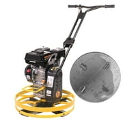 Stark USA Walk-Behind Power Trowel 36 in 6.5HP Gas Concrete Surface Finisher with Float Pan