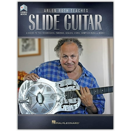 Hal Leonard Arlen Roth Teaches Slide Guitar - A Guide to the Techniques, Tunings, Scales, & More!  Book/Video