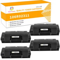 Toner H-Party Compatible Xerox 3315 3325 106R02311 Toner Cartridge Replacement for Xerox Use with Xerox WorkCentre 3325DN 3315DN 3325DNI (Black,4-Pack)