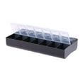 thumbnail image 3 of Braille Porte-Vitamines Portable 14 Diviseurs Distributeur de Table de Médecine (Noir), 3 of 10