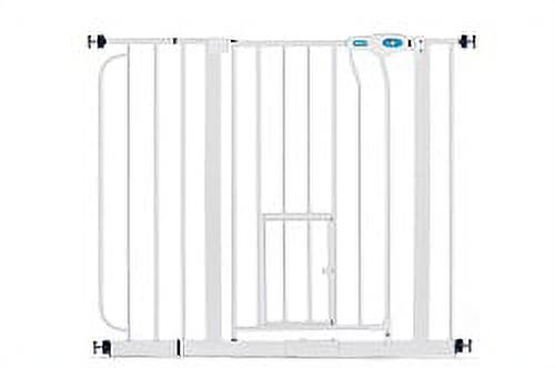 Carlson Extra Wide Walk Through Pet Gate with Small Pet Door, Pressure Mount Kit Included, Stands 30" Tall & Extends 29"-36.5" Wide - image 5 of 5