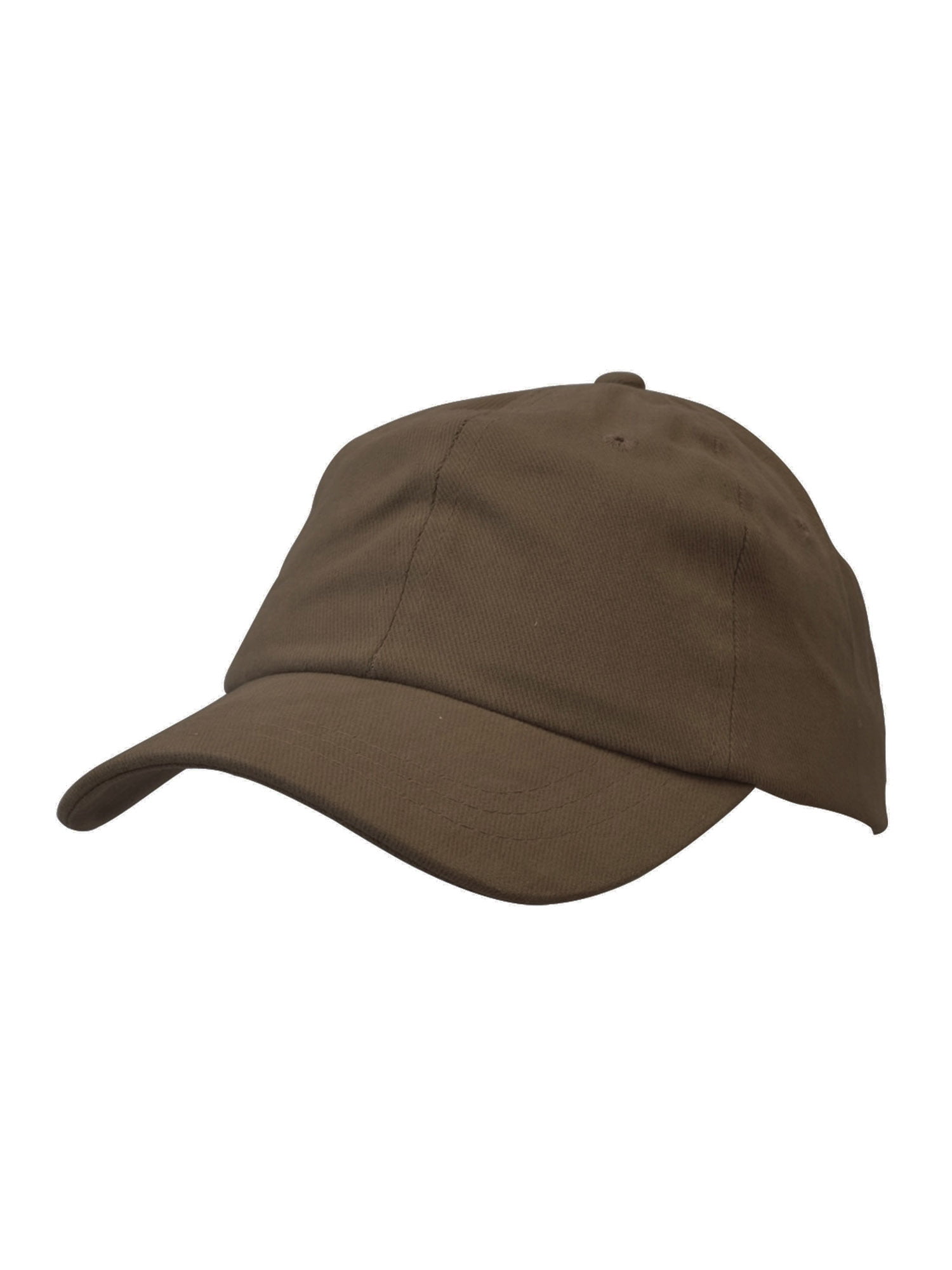 Baseball Cap Polo Style Classic Sports Casual Plain Sun Hat Unisex 100% Cotton 