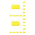 thumbnail image 1 of maskred 10Pcs Silicone Cake Mold Multicolor Mousse Pudding Baking Tools Non-stick Cupcake Liners Home Party Bakeware Accessories Yellow 2Set, 1 of 6