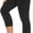 Black, variant on Thick High Waist Yoga Pants with Pockets, Tummy Control Workout Running Yoga Leggings for Women