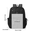 thumbnail image 3 of HJYCHN Kids School Backpack Breathable Lightweight Gym Daypack Comfortable for Boys Girls Kids Adults College School School Backpack for Girls Black One Size, 3 of 9