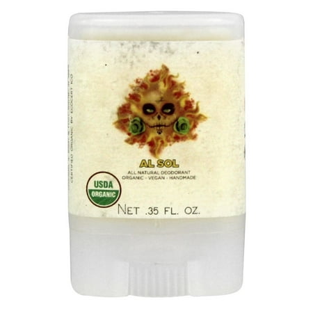 North Coast Organics - All Natural Deodorant Travel Size Al Sol - 0.35 oz.