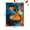 thumbnail image 3 of Qisvanset Geometric Abstract Face Canvas Print 12x16 Inch Bedroom Wall Art, 3 of 8