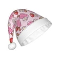 thumbnail image 2 of Cauagu Strawberry Popsicle for Adult Christmas Hat,1-Pack Xmas Holiday Hat Santa Hat for Women & Men Festive Headwear Accessories Fit for Christmas/New Year/Party, 2 of 6