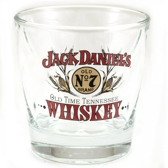 Jack Daniels 844686 12 oz Jack Daniels Old Time Whiskey Double Old Fashioned Shot Glass
